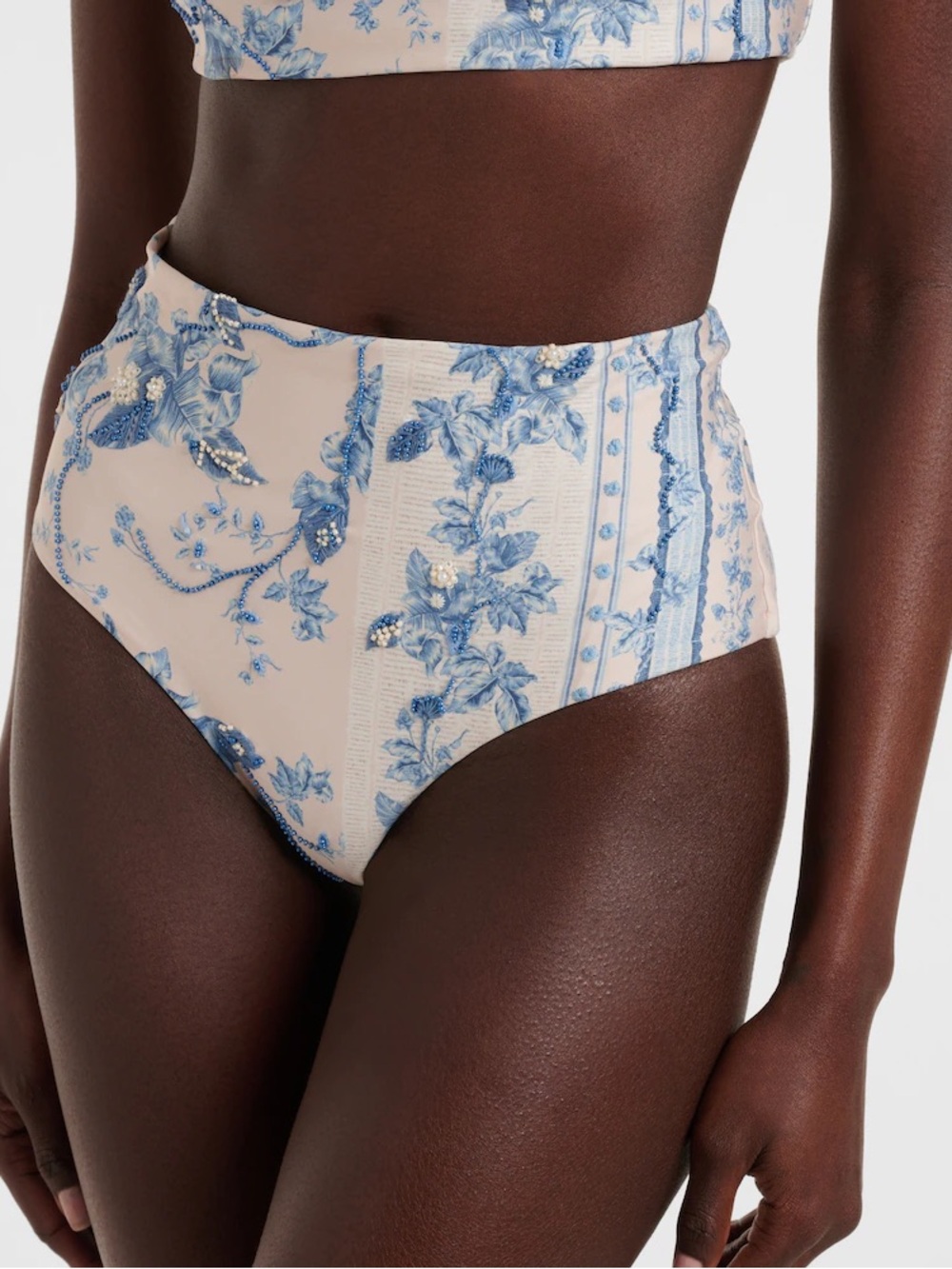 Agua Bendita Magenta Bougainvillea Bikini Bottom